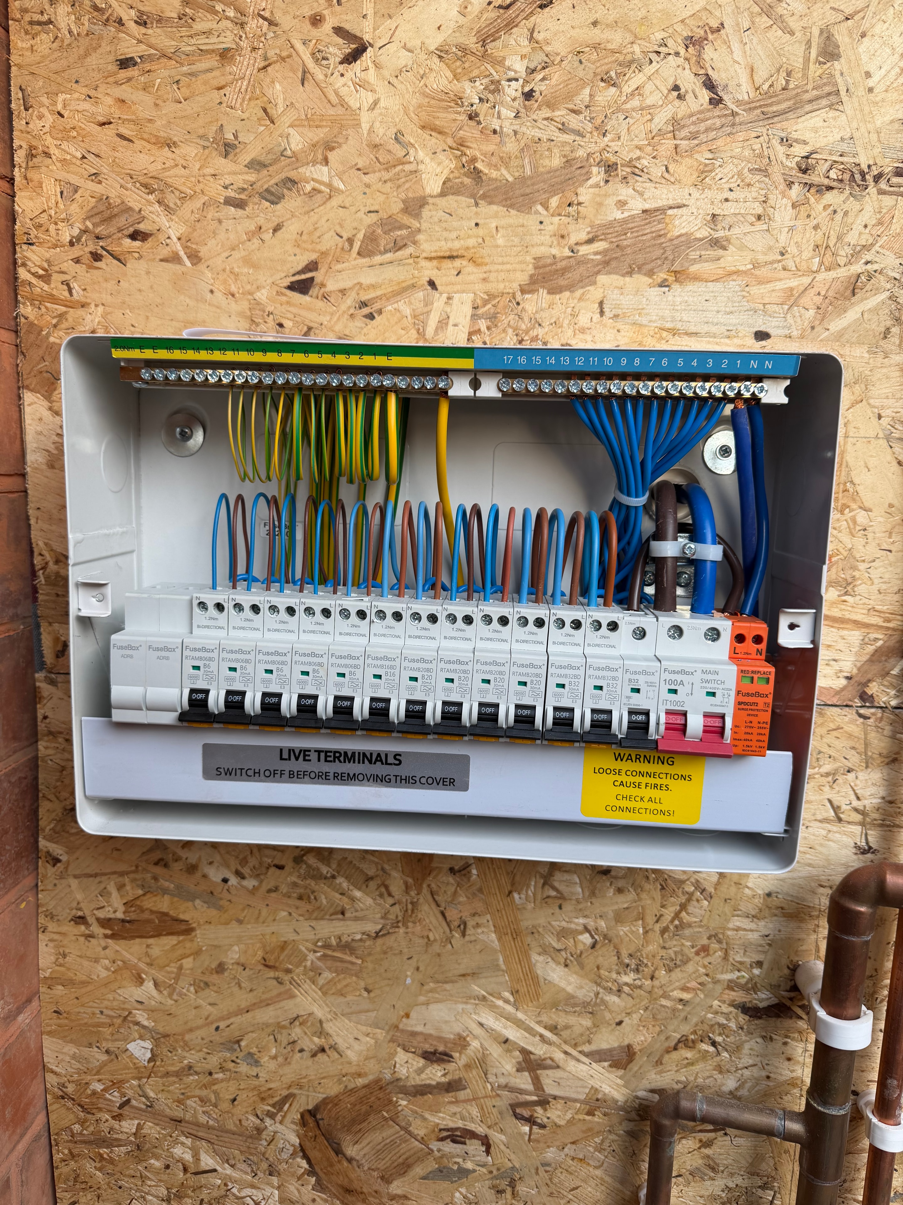 EV charger installation